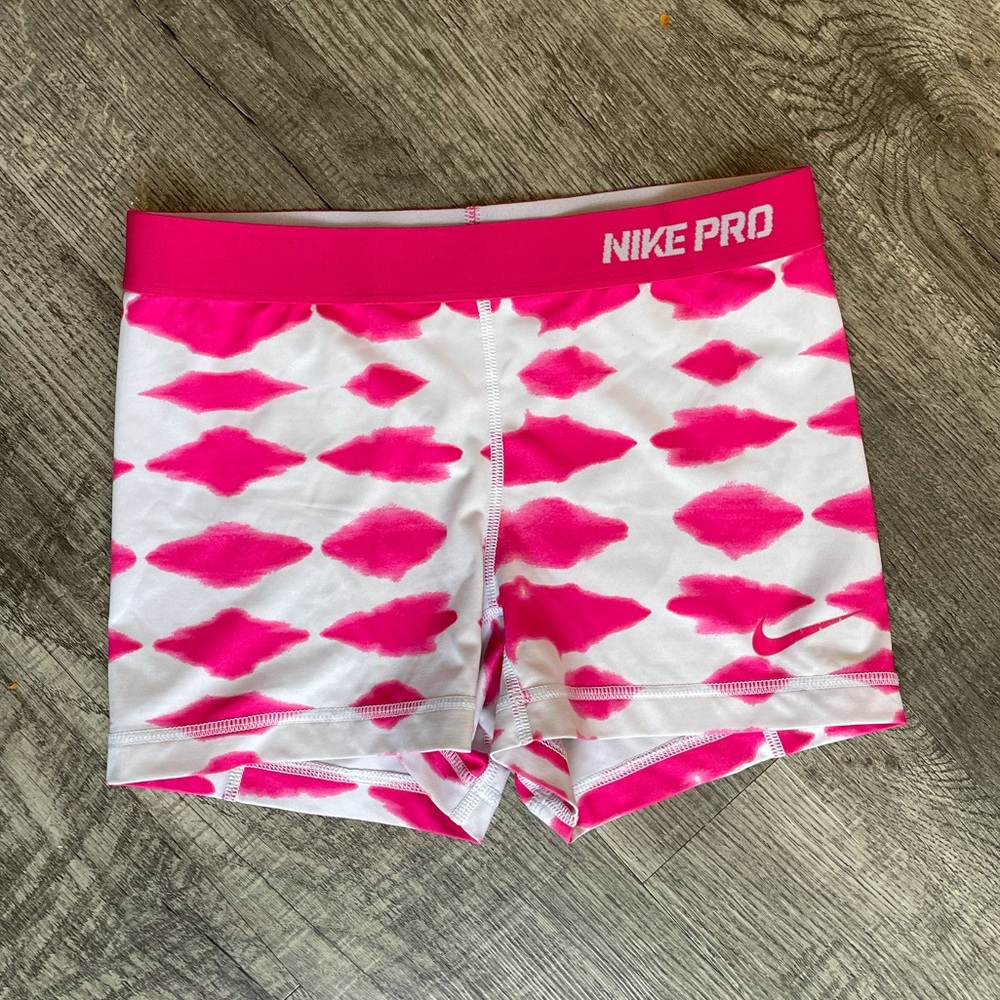 Nike spandex pink tie dye